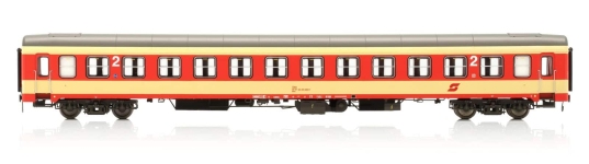 Jägerndorfer JC90502 - H0 - 3-tlg. Set Personenwagen UIC-X Sparlack, ÖBB, Ep. IV - Set 2